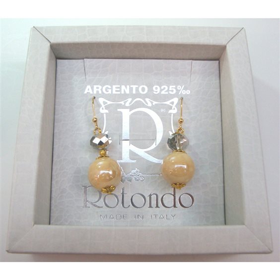 Orecchini Damiata Gioielli Donna in Argento 59 BEIGE-D199 - 59 BEIGE-D199